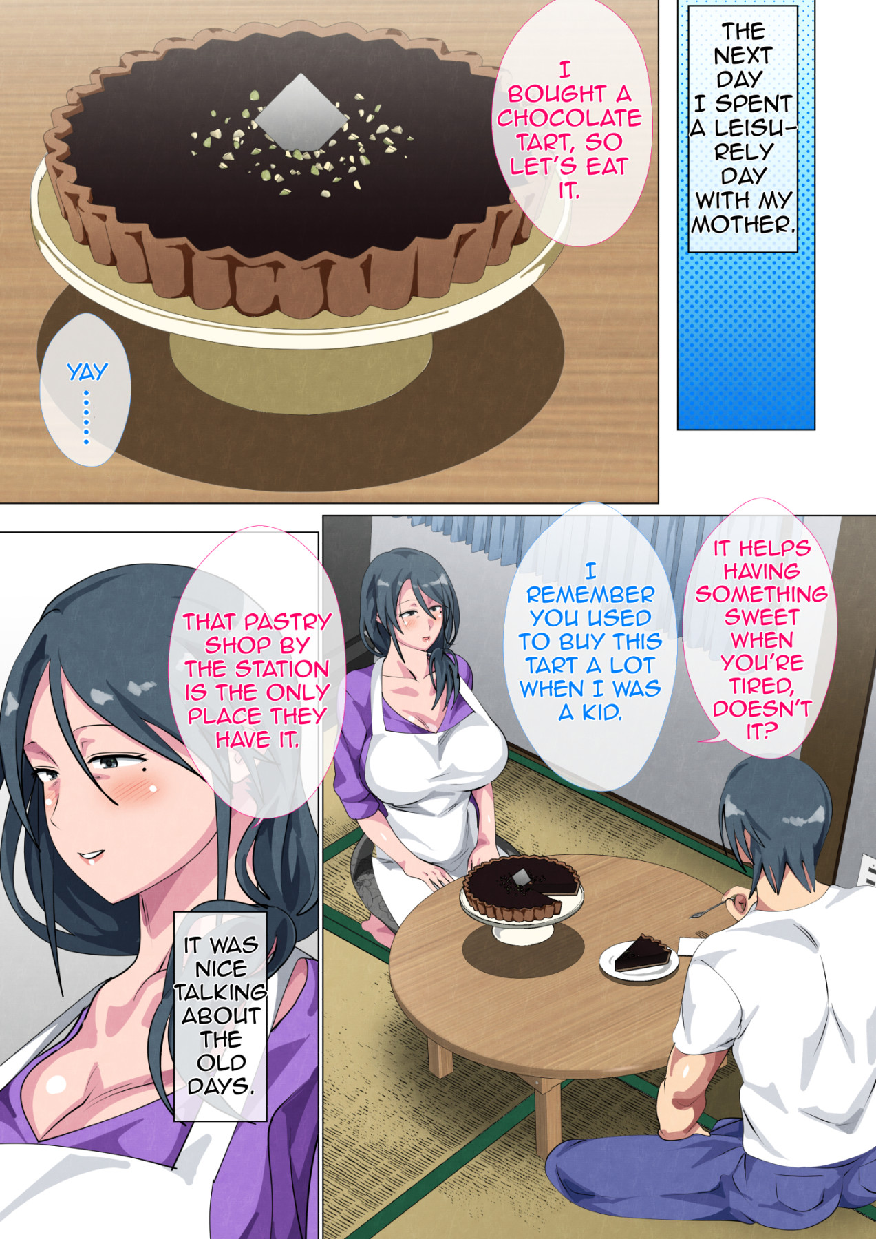 Hentai Manga Comic-Widowed Mother Sayoko ~Record of a Copulation of a Mother and Son Living in a Small Room~-Read-28